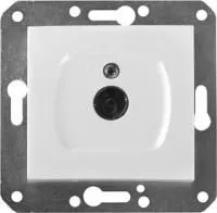 V01-11-T11-M (Розетка 1-мест. TV (бел), м-зм, Magenta)