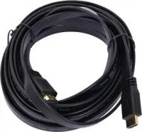 HDF3, Кабель HDMI (M) - HDMI (М), вер. 1.4, поддержка Ethernet/3D, плоский, 3м