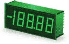 DMS-40PC-2-GS-C, Вольтметр цифровой, измерительная головка до 20В, зеленый 4,5 символа