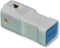 08T-JWPF-VSLE-D, Корпус разъема, водонепроницаемый IPX7, Серия JWPF, Штекер, 8 вывод(-ов), 2 мм