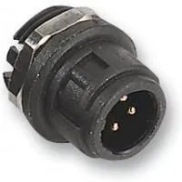 09 0973 00 02, Круглый разъем, Серия 710, Штекер в Панель, 2 контакт(-ов), Контакт под Пайку