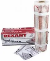 51-0516, Теплый пол (нагревательный мат) Extra, площадь 8,0 м2 (0,5 х 16,0 метров), 1280Вт, (двух жиль