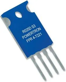 FPR 4-T221 0R500 S 1% Q, Токочувствительный Резистор, 0.5 Ом, Серия FPR 4-T221, 15 Вт, Металлическая Фольга, TO-220, 1%