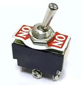 KN3(B)-202A-A2, Тумблер ON-ON (10A 250VAC) DPDT 6P