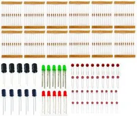 20 in 1!Basic components mixed pack, Базовый набор компонентов для Arduino проектов