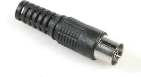 PL2001, Антенный штекер пластиковый , розетка, прямой, черный, Pro Legend (PL2001)