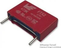 890324025017CS, Конденсатор Безопасности, 0.1 мкФ, X2, Серия WCAP-FTX2, Metallized PP