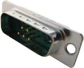 09 69 211 5072, Комбинированный разъем D Sub, смешанных сигналов, Серия D Sub-M, DA-7W2, Штекер, 7 контакт(-ов)