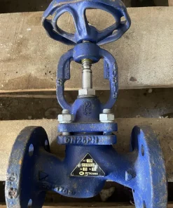 Клапан запорный стальной, Zetkama 215F-025-E01 Ду 25 Ру40