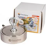 Усиленный поисковый магнит двухсторонний Forceberg F600х2, сила сц. 690 кг