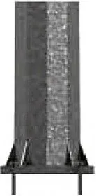 GL-21206, GALMAR Фундамент для молниеприемника-мачты G21107 (оцинкован. сталь)