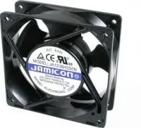JA1238H2S0N-T(S22H) (клеммы), Вентилятор 220В, 120х120х38мм, подшипник скольжения 2600 об/мин