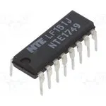 NTE1749, IC: driver; MOSFET; DIP16; 1А; Ch: 4; 36ВDC; OUT: push-pull