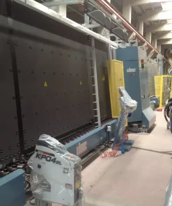 Стеклопакетная линия Lisec 2000 X 2500 с газ прессом и роботом герметизации, Lisec
