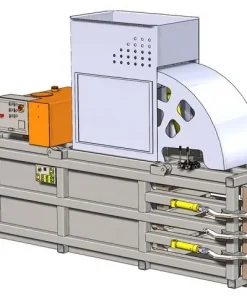 Пресс-пакетировщик горизонтальный с полуавтоматическим управлением циклом прессования, Кубер-52ГА