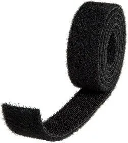 PL9650, Лента-липучка (стяжка) 5м х 25мм, черная