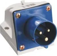 Вилка эл. наруж. уст. 16А 2P+PE 220В IP44 ССИ-513 ИЭК PSR51-016-3