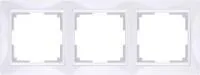 WL03-Frame-03/ Рамка на 3 поста (белый, basic)