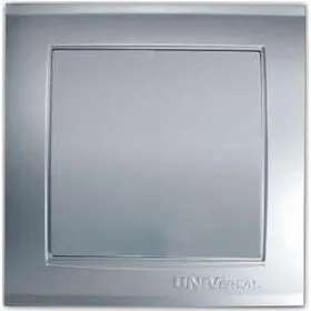 Выключатель 1-кл. СП Бриллиант 10А IP20 серебр. Universal 7949612