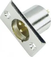 XLR-MC-402 (JD-395/AUD-81), Штекер XLR на панель