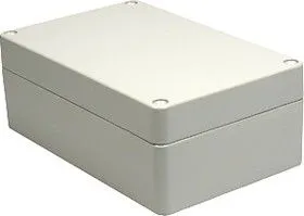 G116P, Корпус для РЭА 160x100x60мм окрашенный, металл, герметичный, серый