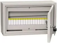 Корпус металлический ЩРн-18з-1 38 УХЛ3 IP31 ИЭК MKM13-N-18-31-Z