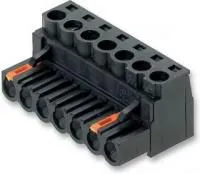 1526510000, Съемная клеммная колодка, 5.08 мм, 3 вывод(-ов), 26AWG до 12AWG, 2.5 мм, Винт, 19 А