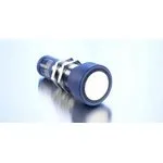 mic+340/D/TC, MIC Series Ultrasonic Barrel-Style Ultrasonic Sensor, M30 x 1.5, 5000 mm Detection, PNP Output, 9