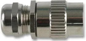 UT018JCS, Зажим круглого разъема, короткий с гайкой компенсации натяжения, IP68 и IP69K, 18, 14 мм