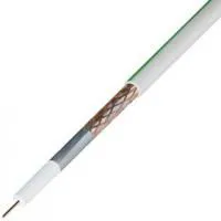 SAT-703B+CU/AL/CU (01-2431-50), Кабель коаксиальный 75 Ом, 50м белый