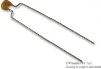 1C25Z5U334M050B, CERAMIC CAPACITOR 0.33UF, 50V, Z5U, 20%, RADIAL