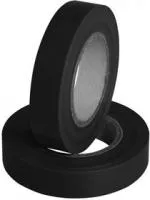 09-2106, Изолента ПВХ 15 мм х 25 м, черная, упаковка 5 роликов