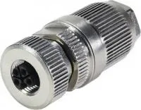 21038962505, Разъем Кабеля, 5-полюсное, M12, гнездо, M12, Female, 5 Positions, Обжимное Гнездо