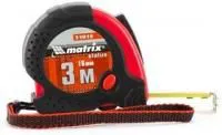 31019, Рулетка Status magnet fixation, 3 м х 16 мм, обрезиненный корпус, зацеп с магнитом