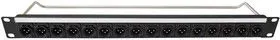 CP30181, Патч панель, XLR, 16 порт(-ов), 1U