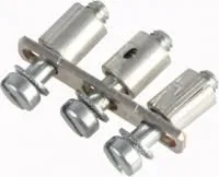 0336500000, JUMPER BAR, 3POS, BRONZE, TERMINAL BLOCK