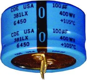 381LX221M200H012, ALUMINUM ELECTROLYTIC CAPACITOR 220UF, 200V, 20%, SNAP-IN