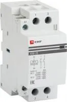 Контактор модульный КМ 32А 2NО (2 мод.) EKF km-2-32-20