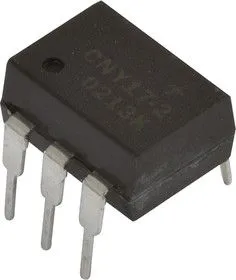 CNY17-2, Оптопара с высоким выходным напряжением пробоя, с транзисторным выходом [DIP-6]