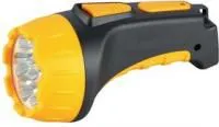 Фонарь LED 3807 (аккум 220В черн/жел. 7 LED, 2 режима SLA пласт. короб) Ultraflash 9216