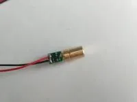 DSP8503-6.510, Лазерный модуль d6.5x10mm 3 mW , 850 nm , dot, 3 -5 V, brass