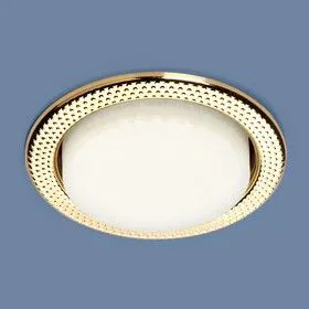 1066 GX53 / Светильник встраиваемый GD золото