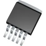 LM2596DSADJR4G, Понижающий регулятор 3A BUCK SWCH 150KHZ, [D2-PAK-5]