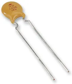 H222K33X7RL63J5R, CAP, DISC, X7R, 2200PF, 500V, RADIAL