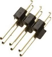 PLD-6 (DS1021-2x3S), Вилка штыревая 2.54мм 2x3 прямая тип1