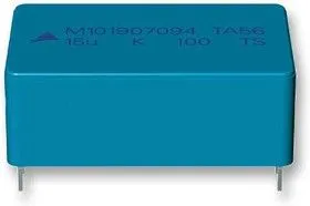 B32524Q1106K000, DC Пленочный Конденсатор, 10 мкФ, 100 В, Metallized PET Stacked, 10%, Серия B32524