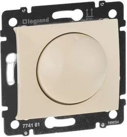 Механизм светорегулятора СП Valena 400Вт поворот. сл. кость Leg 774161