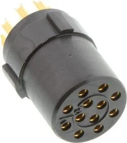 BIS14PLN1216F, CIRCULAR INSERT, SOCKET, 14-12, SOLDER