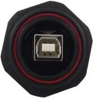 PX0848/B, Адаптер USB, Гнездо USB Типа B, Гнездо USB Типа A, USB 2.0, IP68, Медь