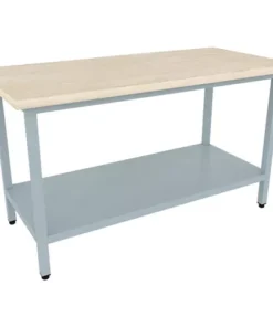 Стол кондитерский, 900х700х875(895) мм. (столешница дерево - бук, каркас окрашенный)